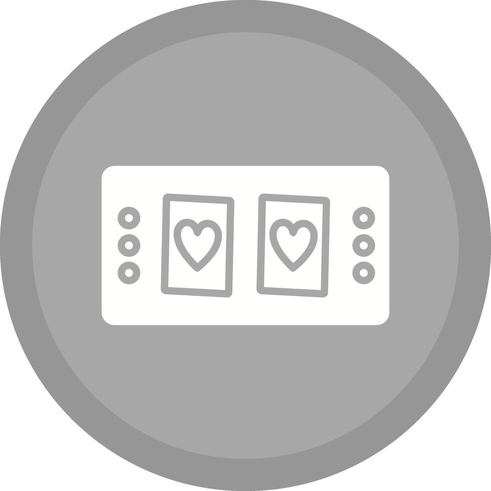 kaarten tafel vector icoon