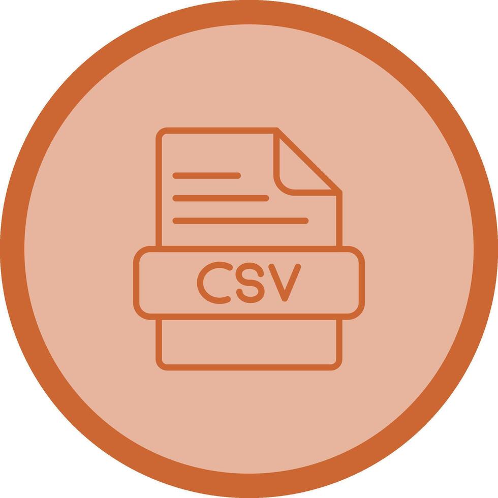 csv vector icoon