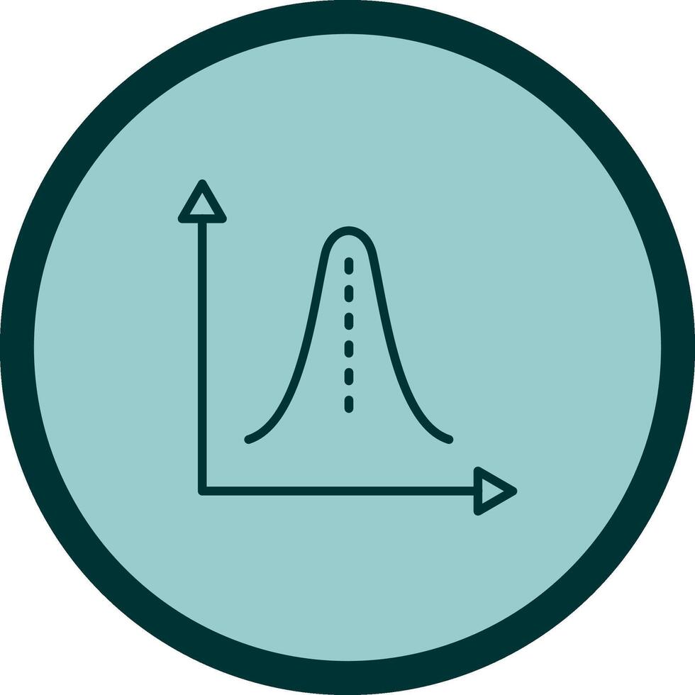 histogram vector icoon