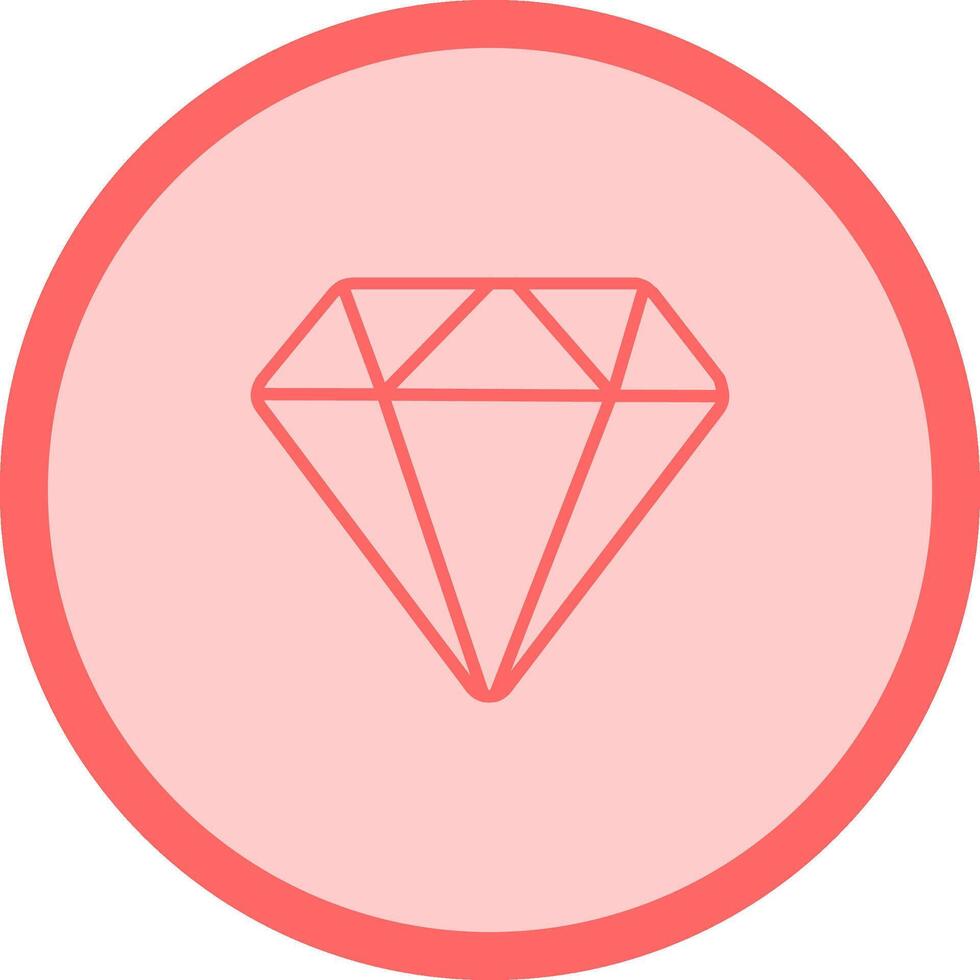 diamant vector pictogram