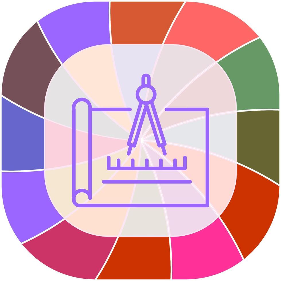 kompas vector pictogram