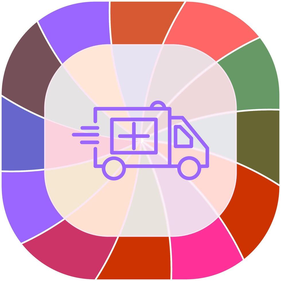 ambulance vector pictogram