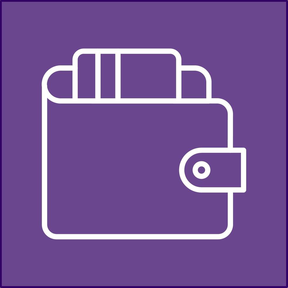 portemonnee vector pictogram