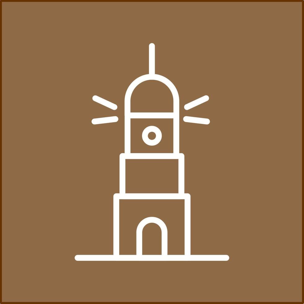 vuurtoren vector icon