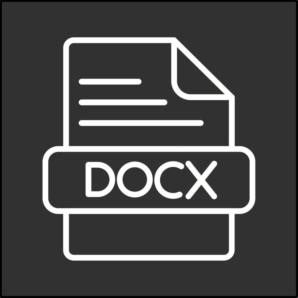 docx vector icoon