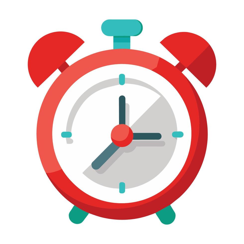 alarm vector illustratie Aan wit achtergrond