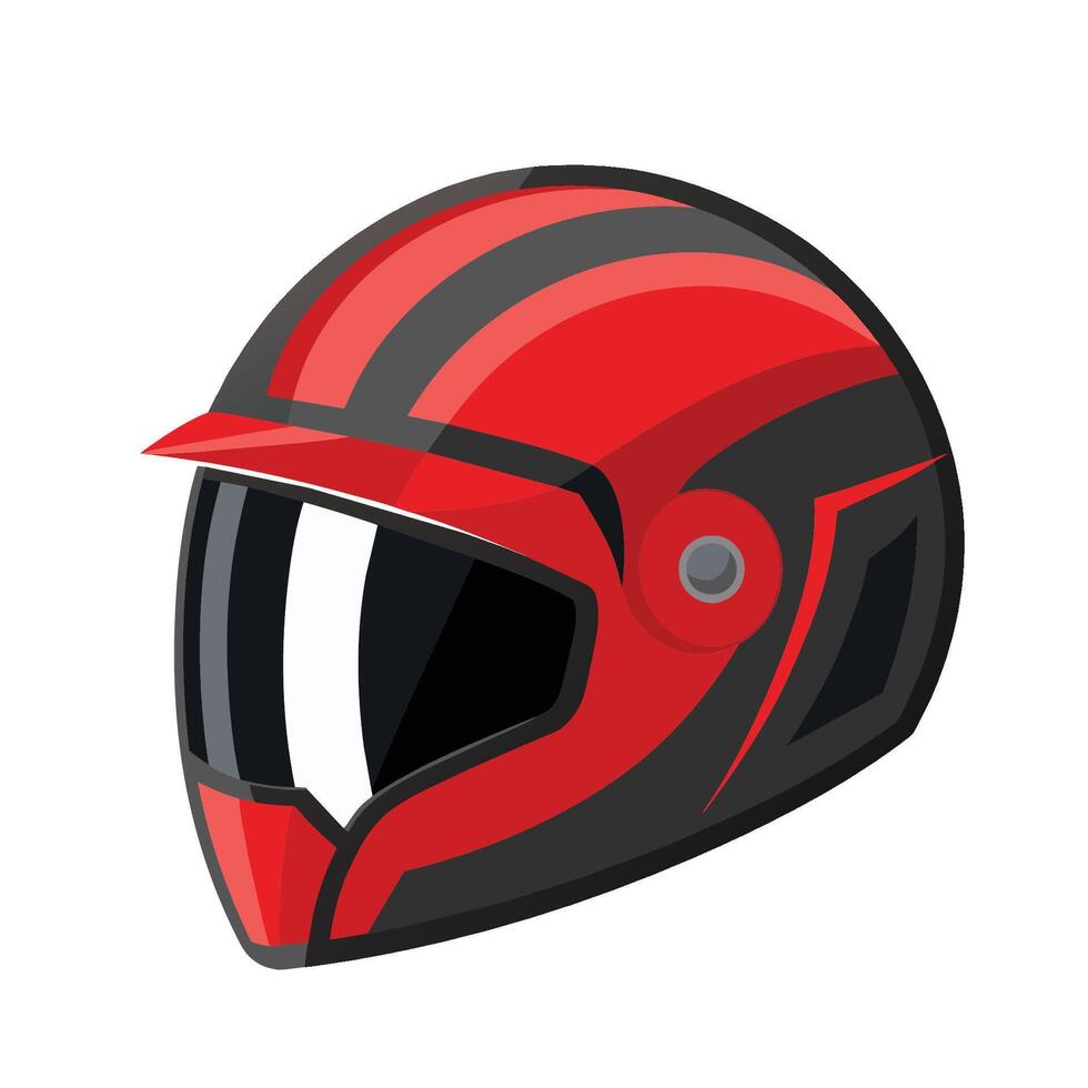 helm geïsoleerd vlak vector illustratie