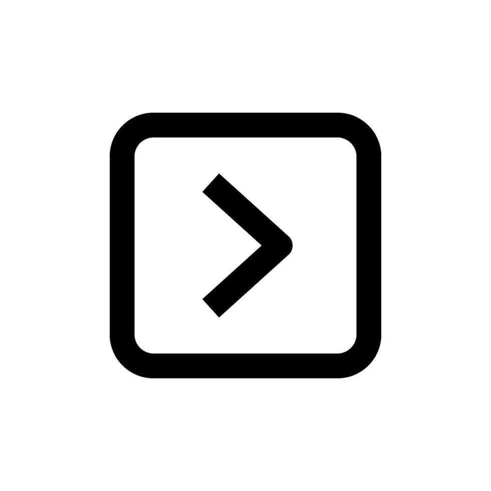 pijl en Speel knop icoon vector ontwerp sjabloon