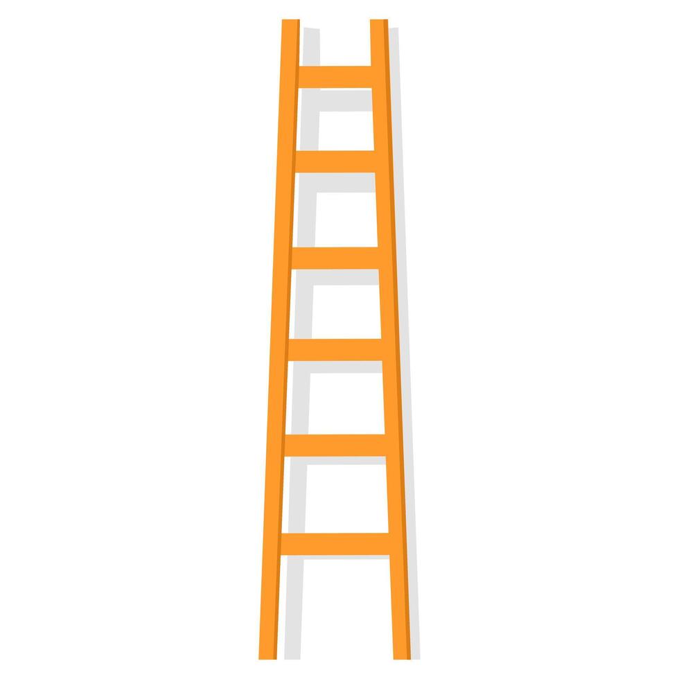 ladder icoon met stappen vector