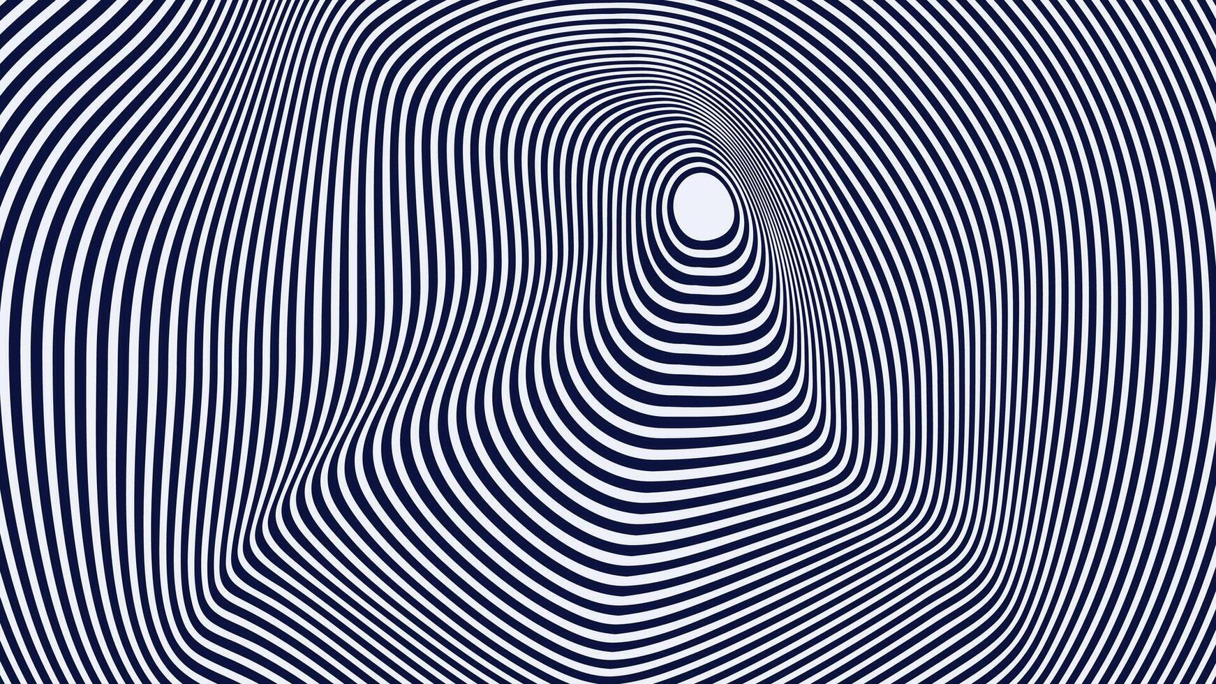 abstract spiraal vervormen lijn achtergrond in donker kleur. vector