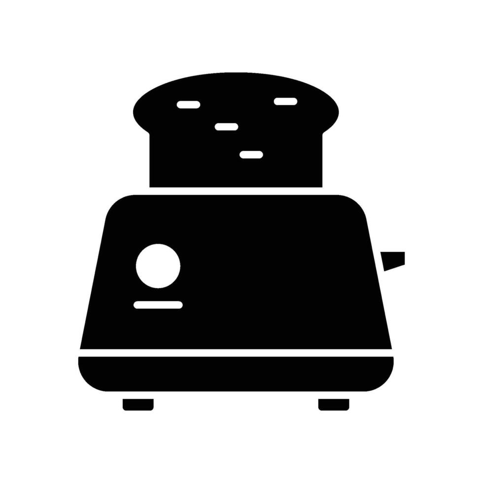 tosti apparaat icoon vector ontwerp illustratie