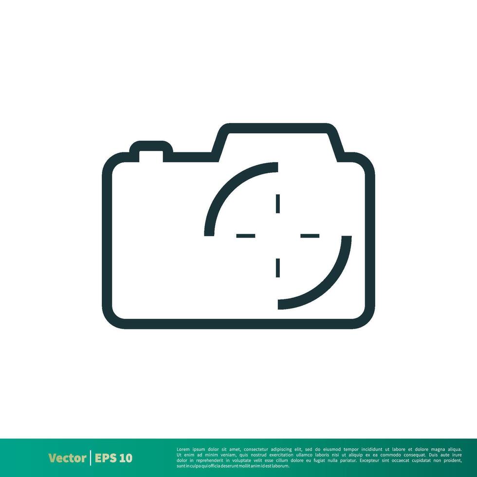 camera icoon vector logo sjabloon illustratie ontwerp. vector eps 10.