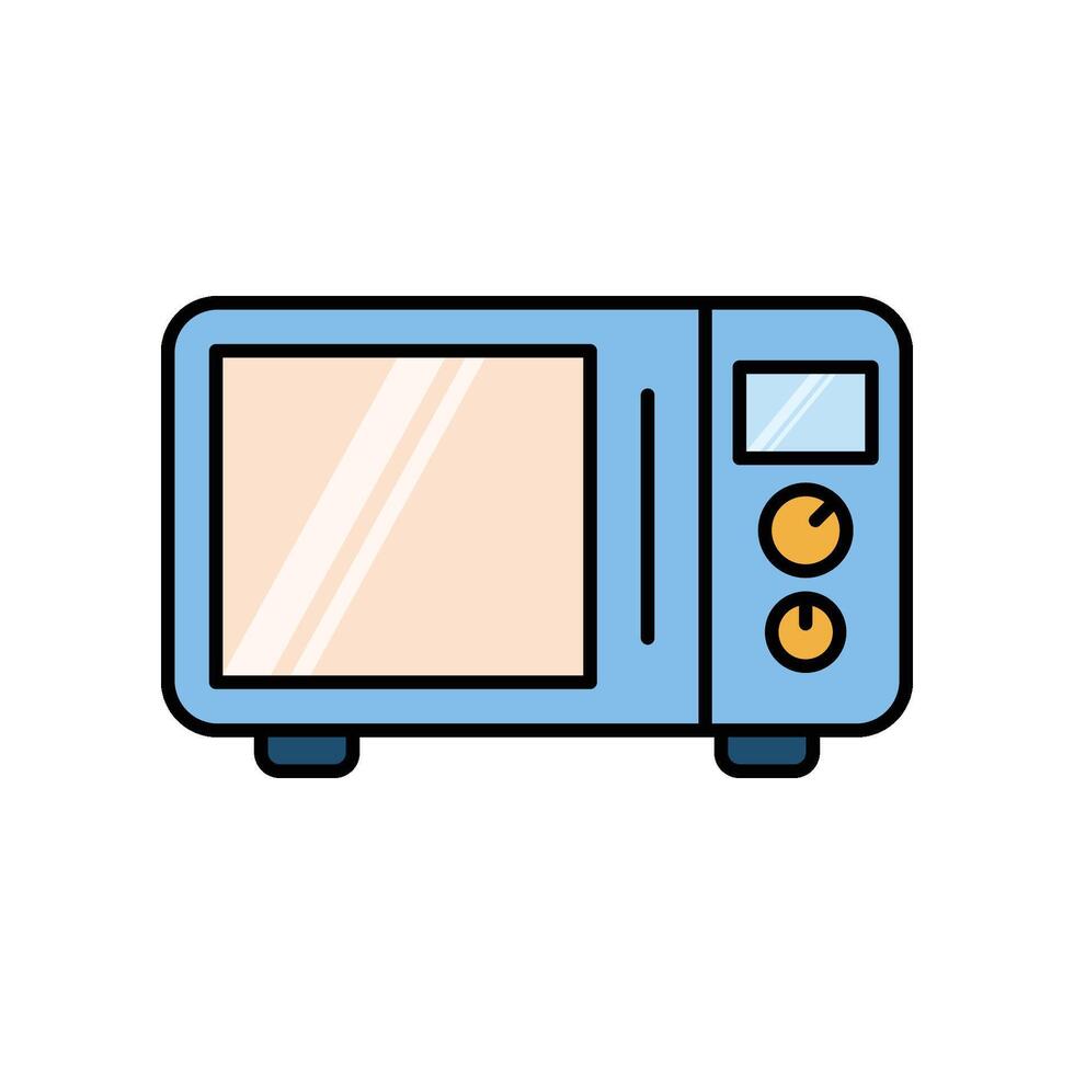 magnetronoven icoon vector ontwerp illustratie