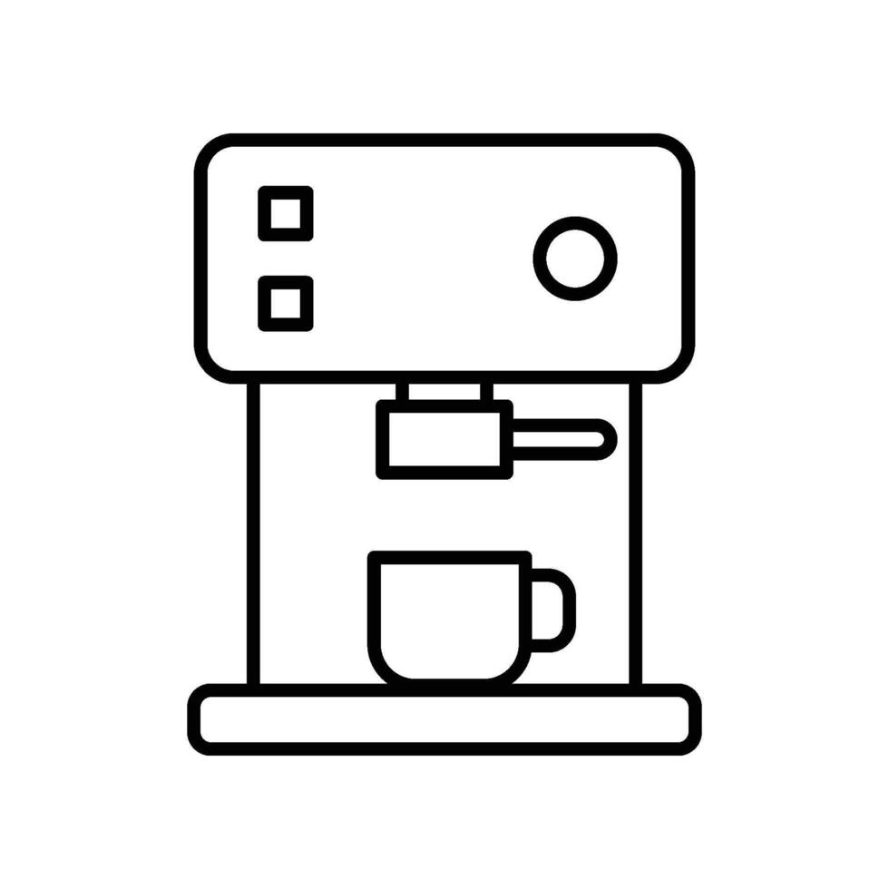 koffie maker icoon vector ontwerp