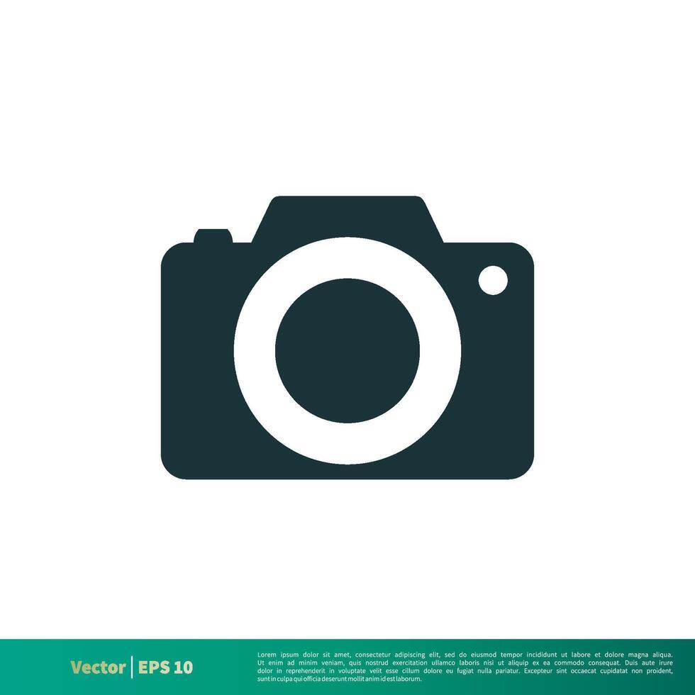 camera icoon vector logo sjabloon illustratie ontwerp. vector eps 10.