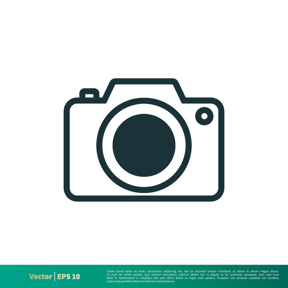 camera icoon vector logo sjabloon illustratie ontwerp. vector eps 10.