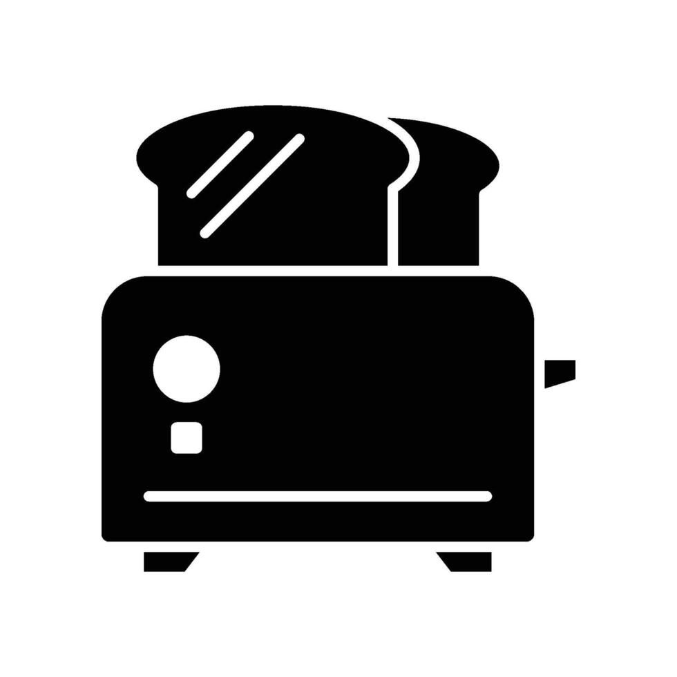 tosti apparaat icoon vector ontwerp illustratie