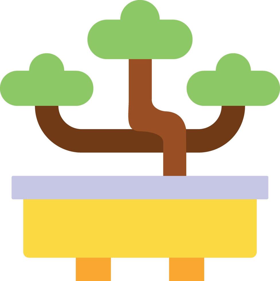 bonsai vector icoon
