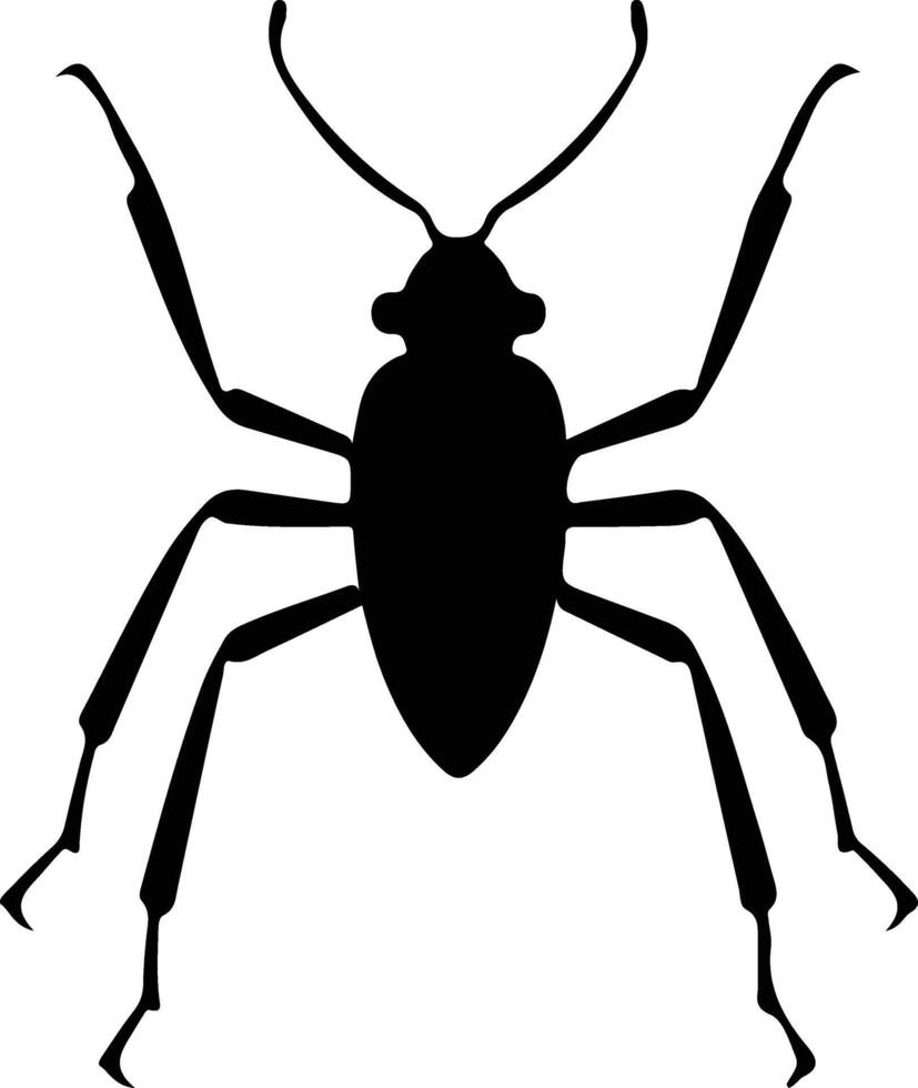 huurmoordenaar zwart silhouet vector