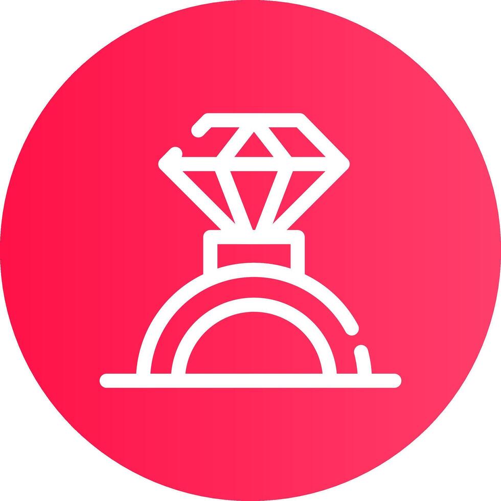 bruiloft ring creatief icoon ontwerp vector