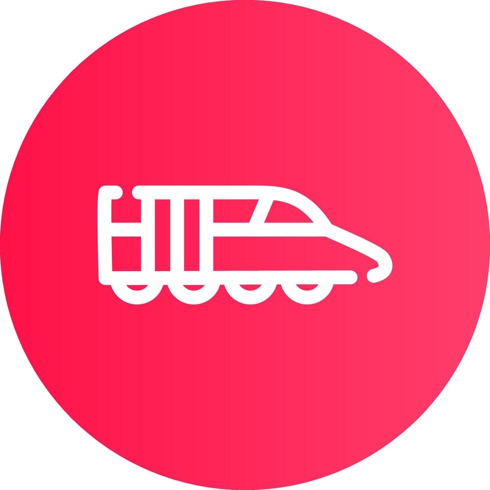 trein creatief icoon ontwerp vector