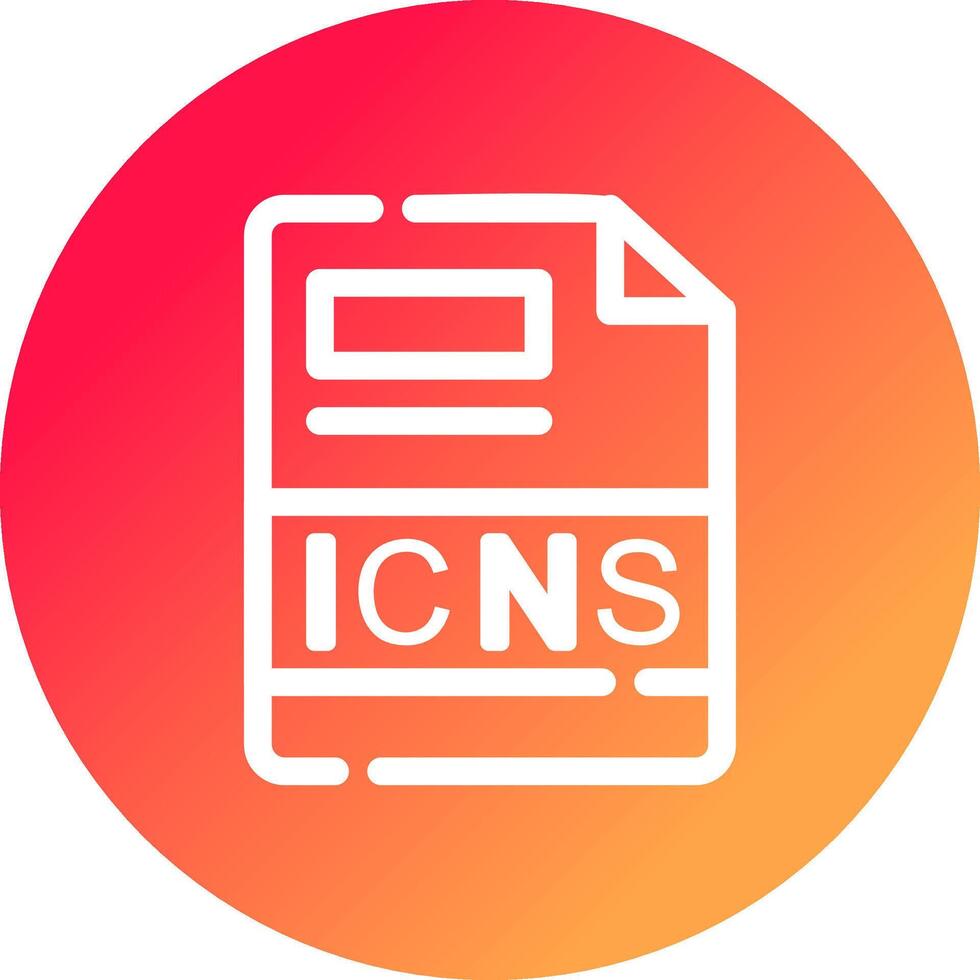 icns creatief icoon ontwerp vector