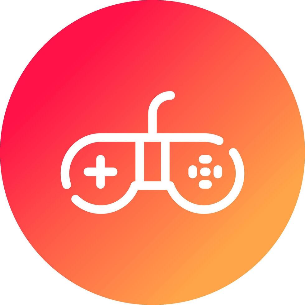 gamepad creatief icoon ontwerp vector