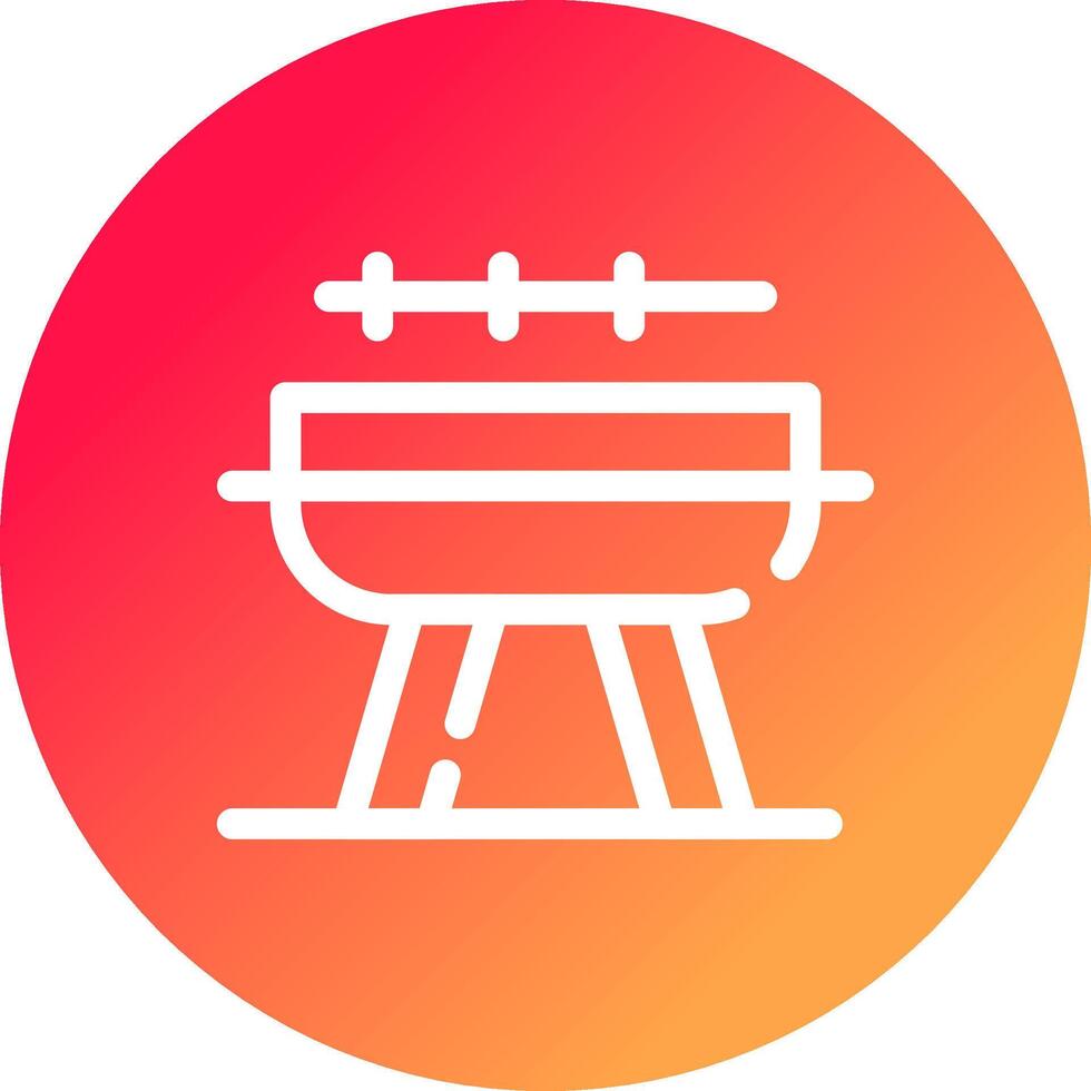 barbecue creatief icoon ontwerp vector