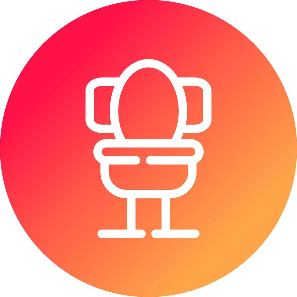 toilet creatief icoon ontwerp vector