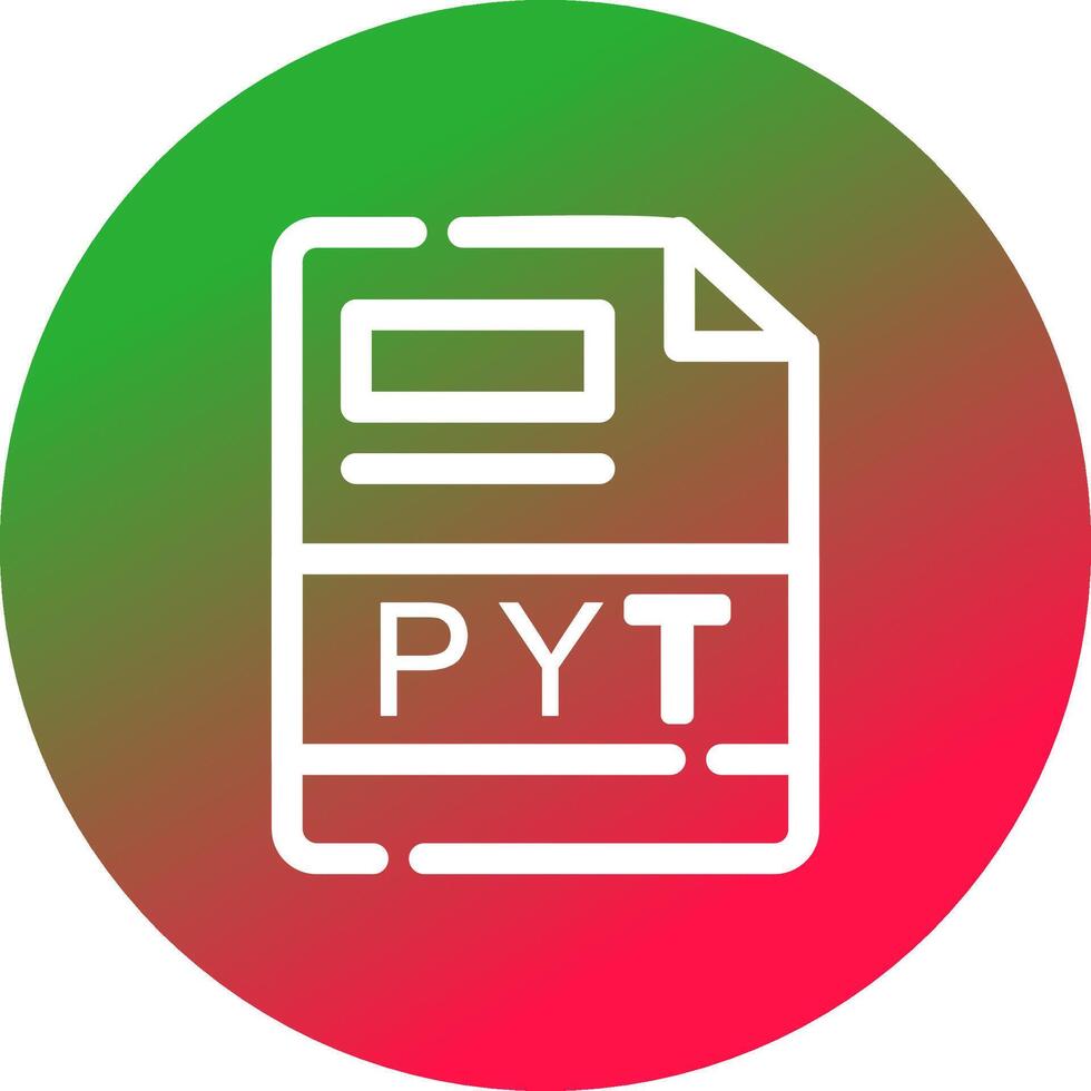 pyt creatief icoon ontwerp vector