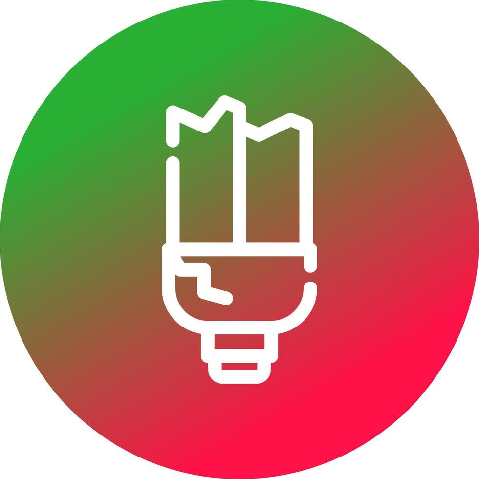 licht lamp creatief icoon ontwerp vector