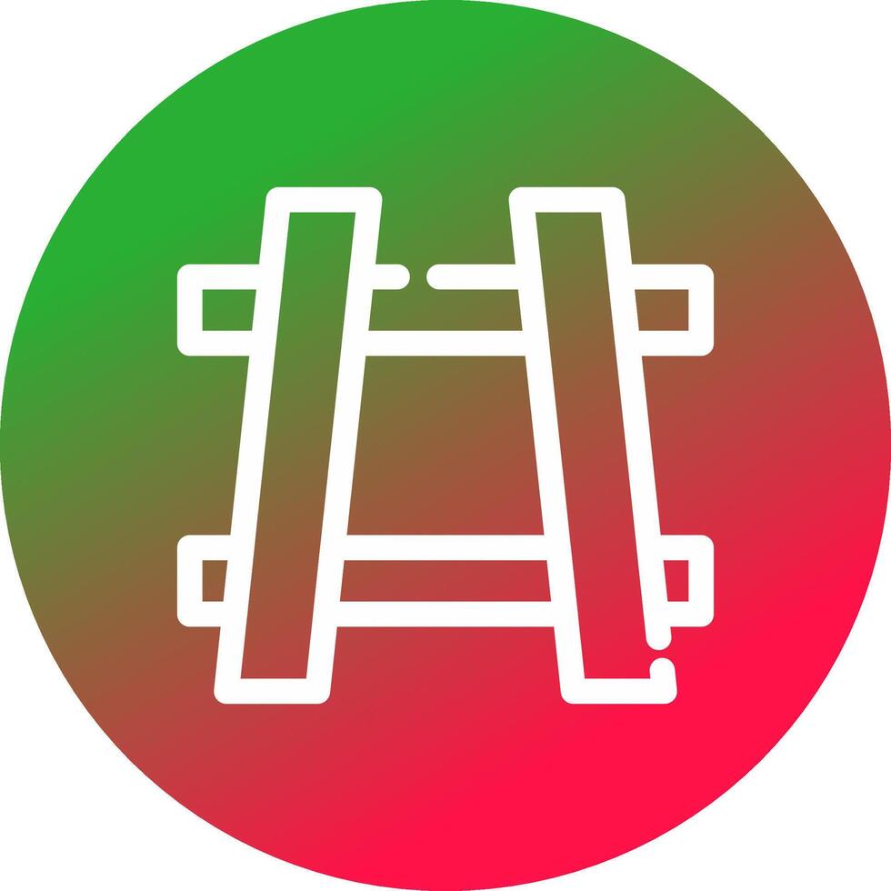 spoorweg creatief icoon ontwerp vector