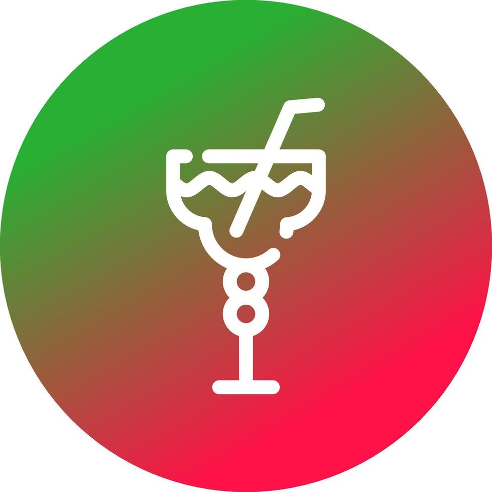 cocktail creatief icoon ontwerp vector