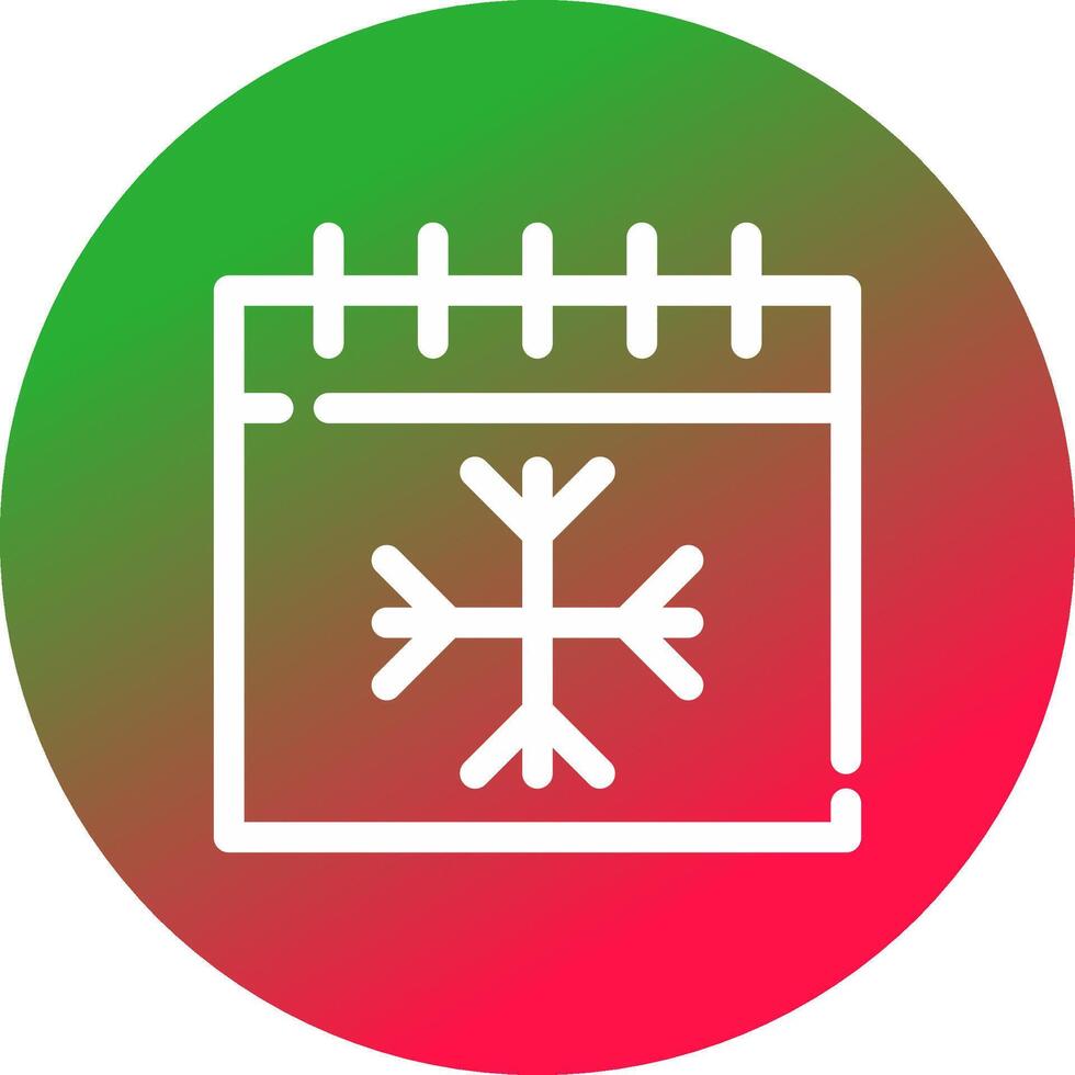winter creatief icoon ontwerp vector