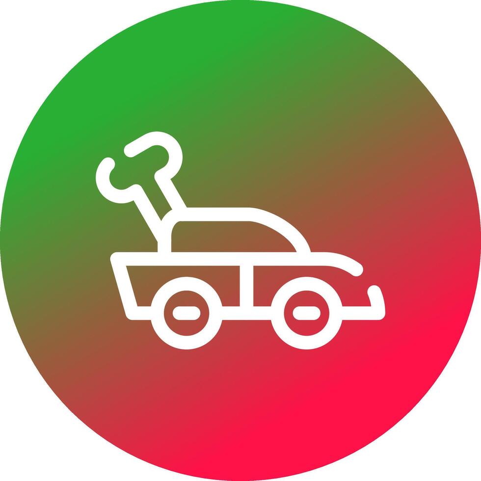 auto speelgoed- creatief icoon ontwerp vector