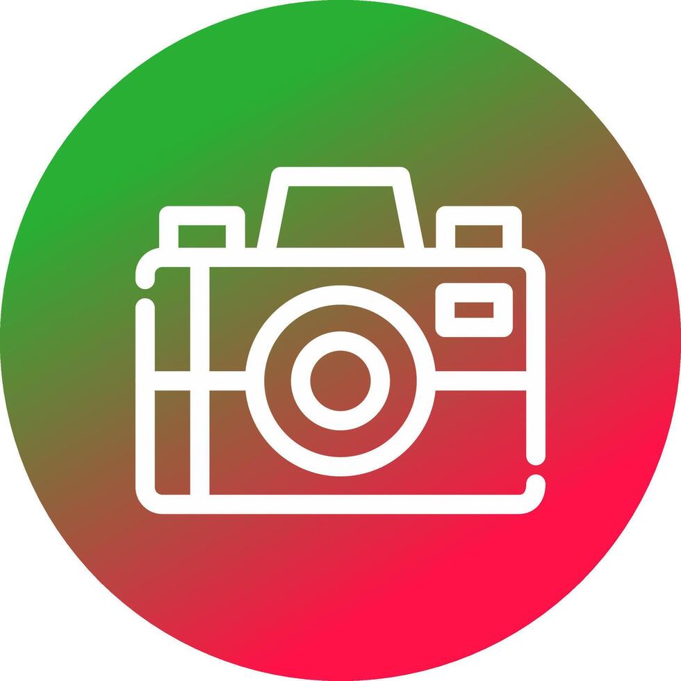 camera creatief icoon ontwerp vector