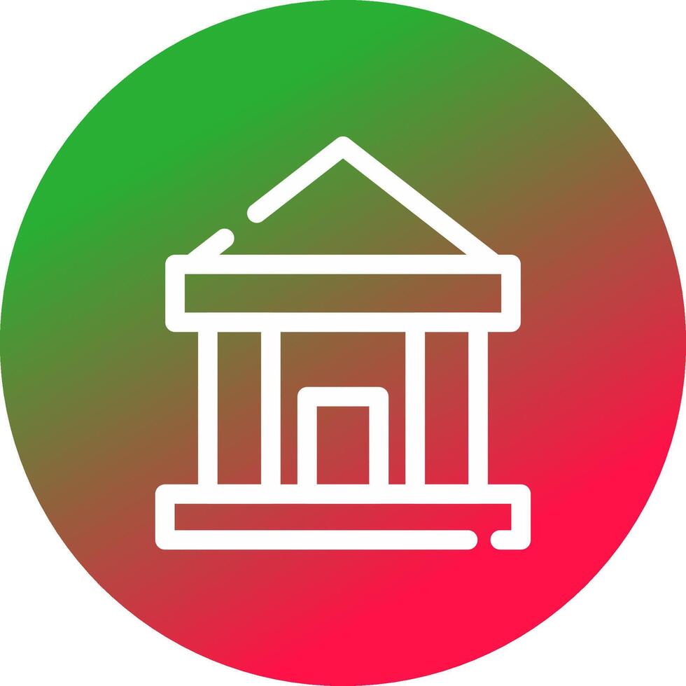 bank creatief icoon ontwerp vector