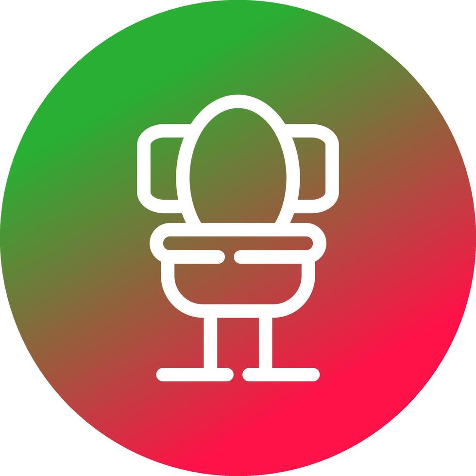 toilet creatief icoon ontwerp vector