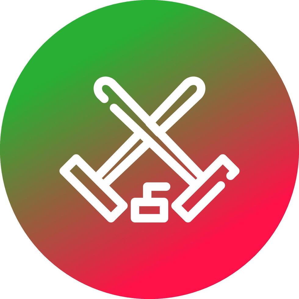 curling creatief icoon ontwerp vector