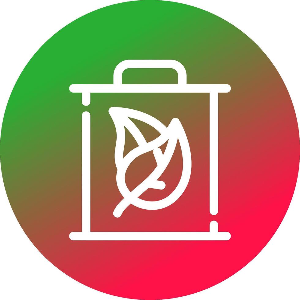 biobrandstof creatief icoon ontwerp vector