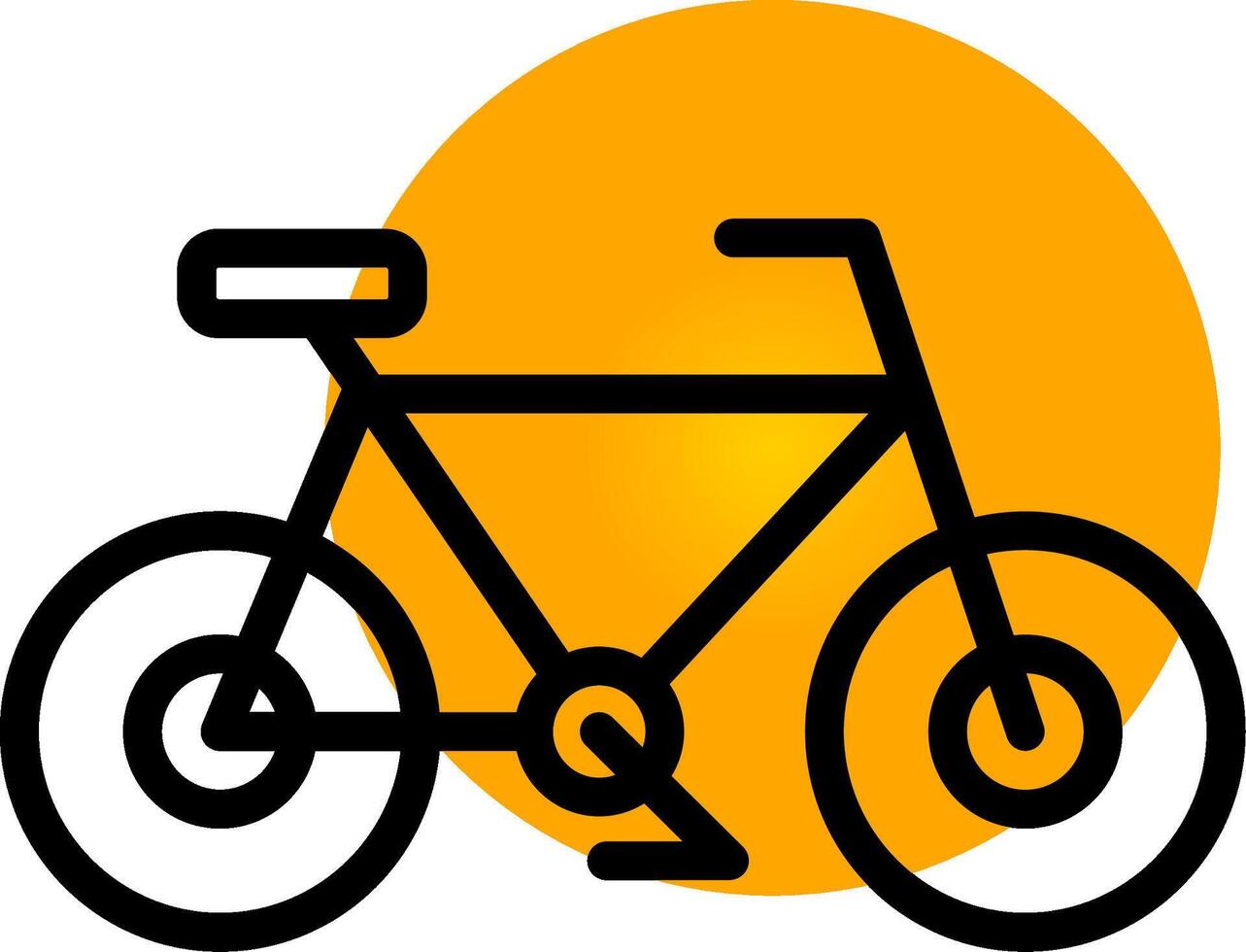 fiets creatief icoon ontwerp vector