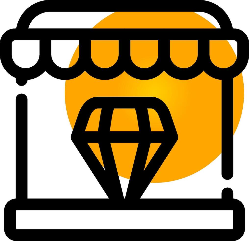 diamant winkel creatief icoon ontwerp vector