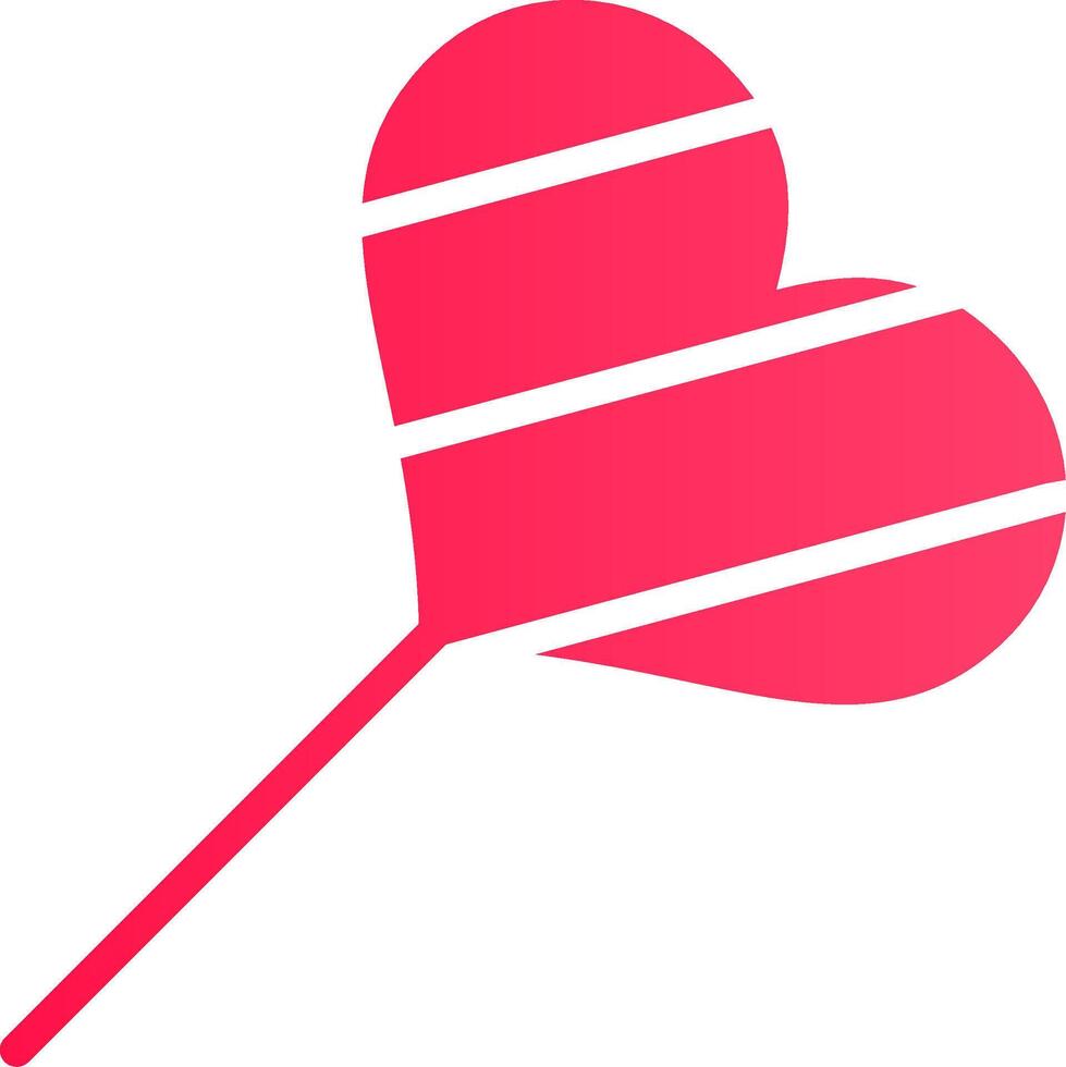 valentijnsdag snoep creatief icoon ontwerp vector