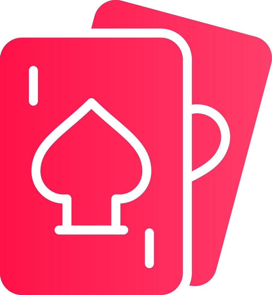 poker creatief icoon ontwerp vector