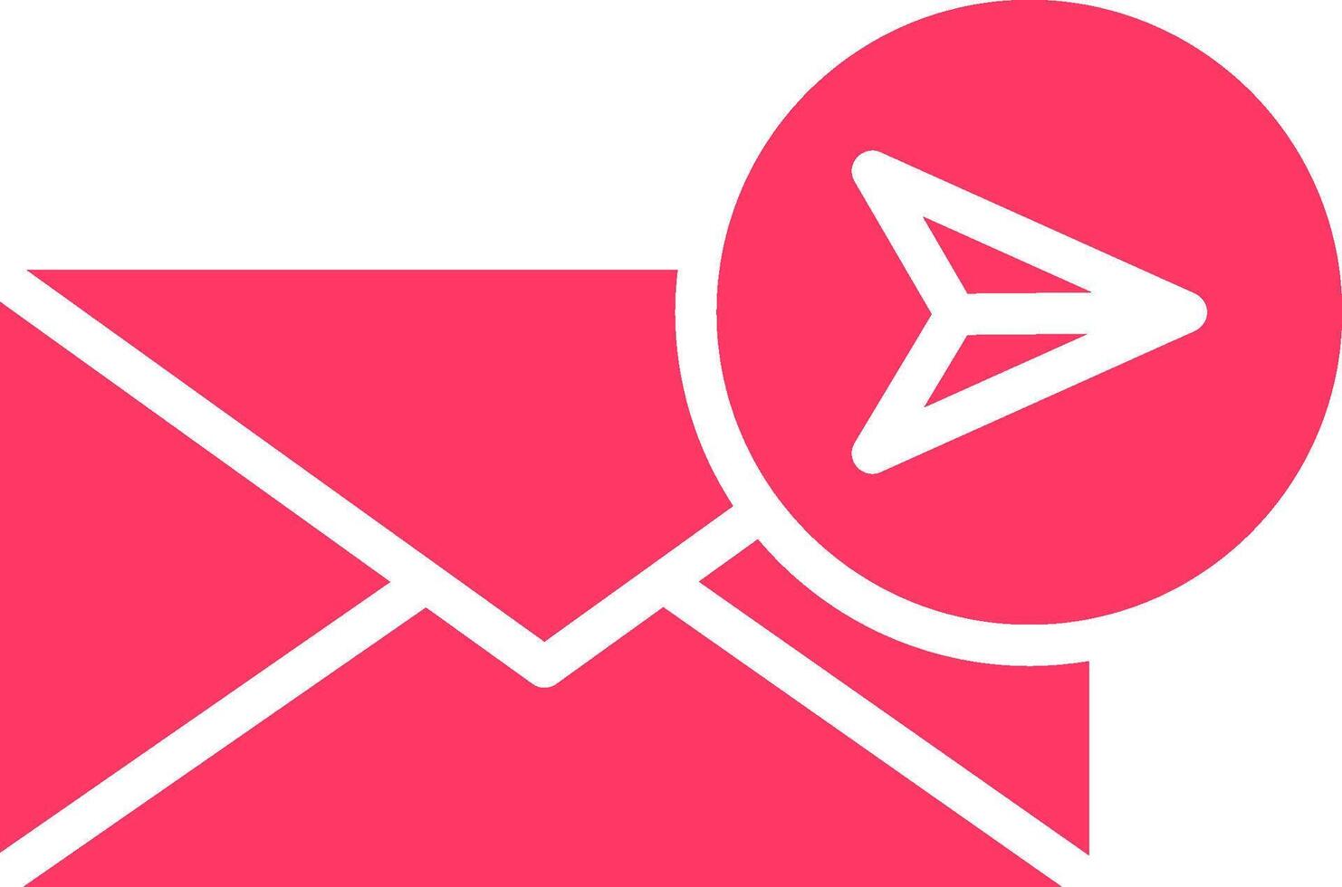 sturen mail creatief icoon ontwerp vector
