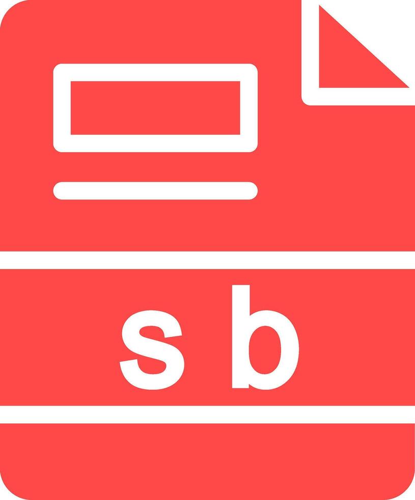sb creatief icoon ontwerp vector