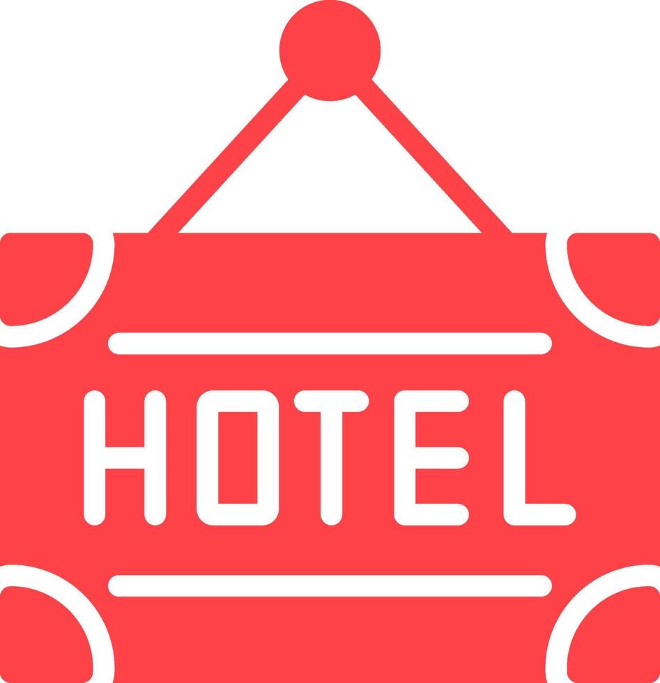 hotel creatief icoon ontwerp vector