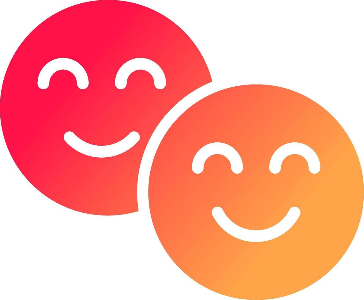 smiley creatief icoon ontwerp vector