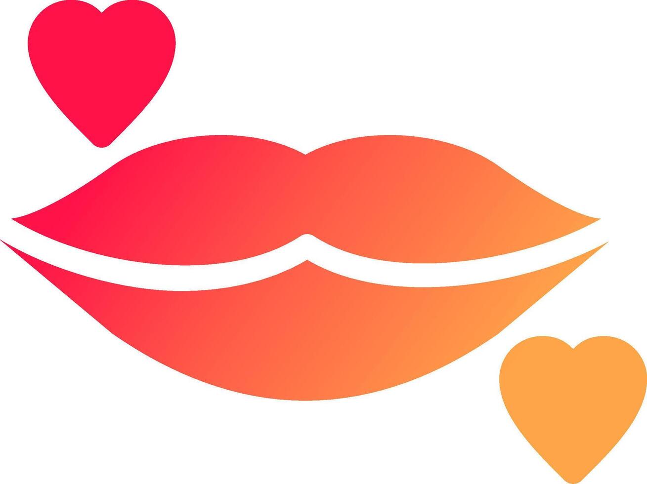 lippen creatief icoon ontwerp vector