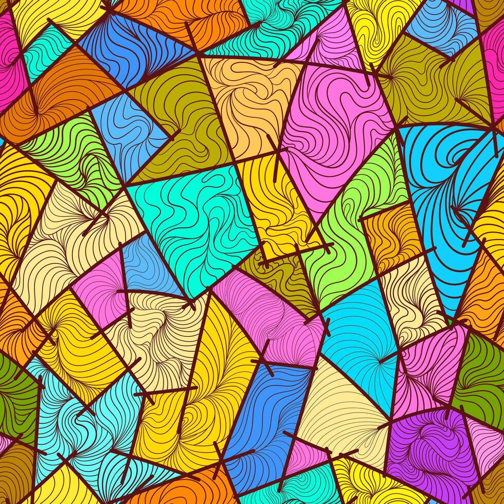 naadloos achtergrond patroon abstract kleurrijk onregelmatig vector kunst voor 2024 festival